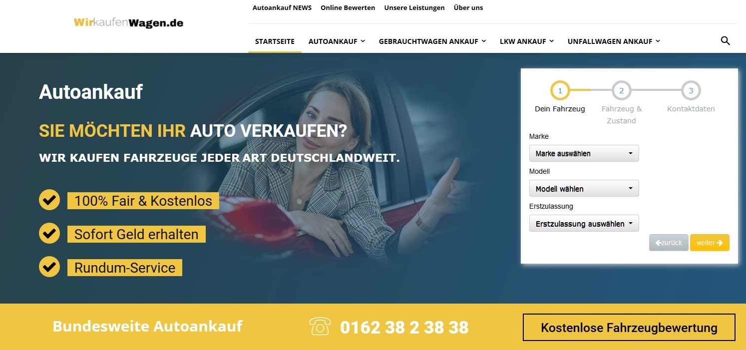 autoankauf wirkaufenwagen de - Wir kaufen dein Auto in Wuppertal