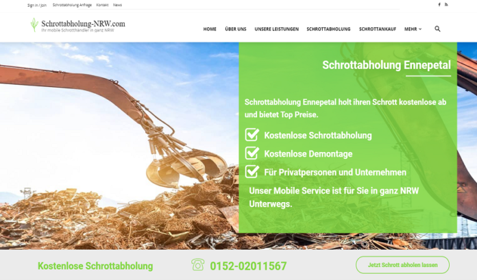 Schrottabholung Ennepetal - Ihr Professioneller Schrotthändler in Ennepetal